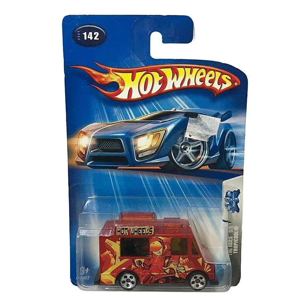 New 2004 Hot Wheels #142 Tag Rides 5/5 Tropicool Food Truck‎